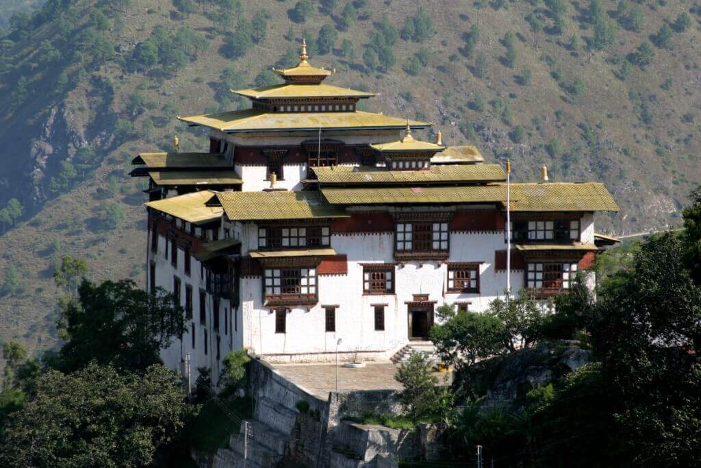 Trashigang Dzong Monastery in Bhutan