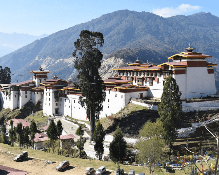 Trongsa Monastry in Bhutan